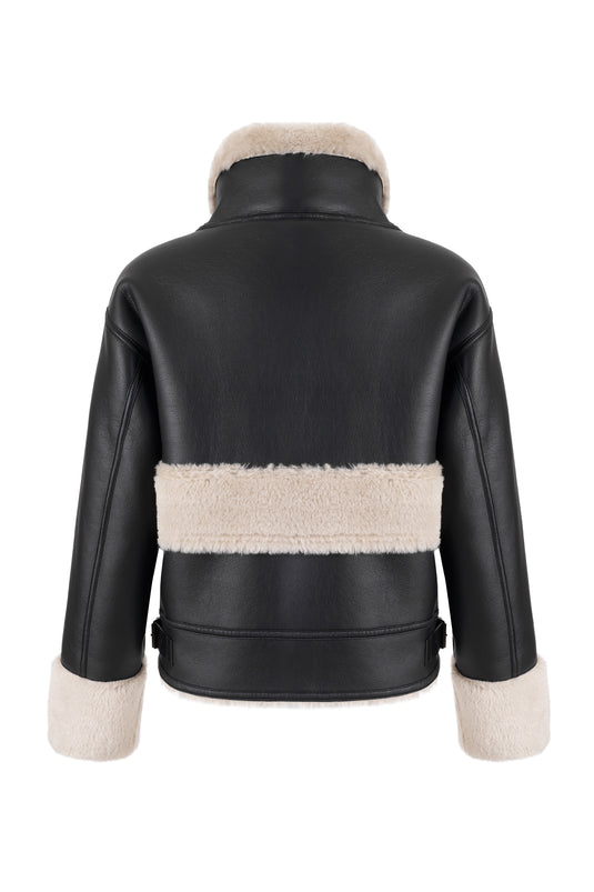 2 Length Aviator in Black/Biscuit