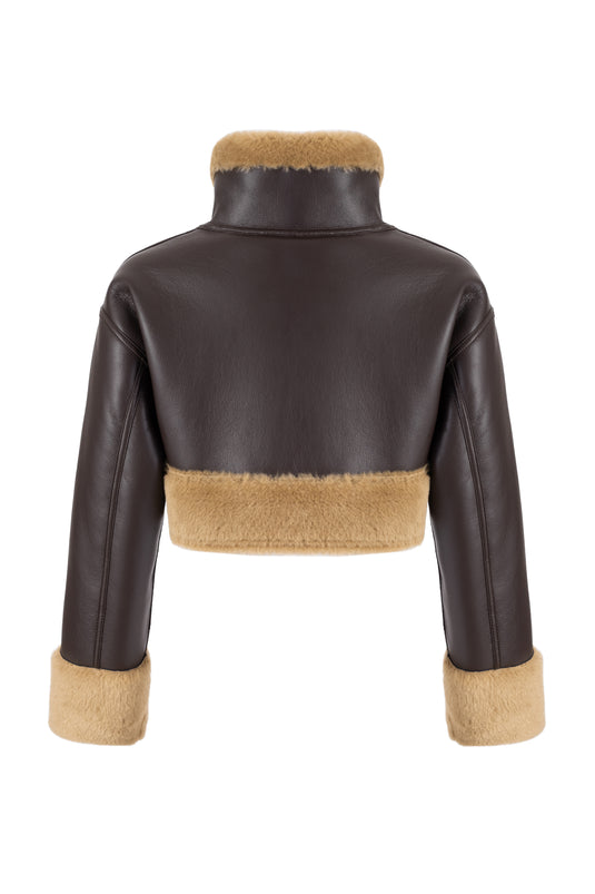 2 Length Aviator in Choc/Caramel