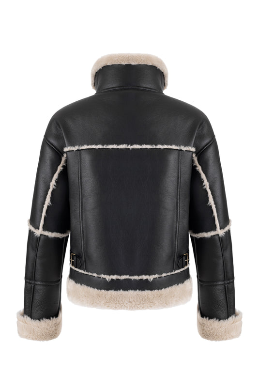 Aviator in Black/Biscuit