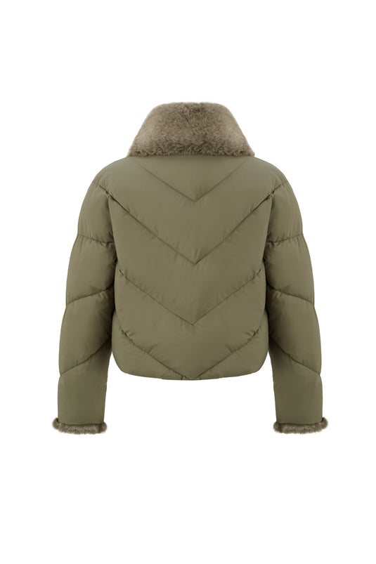 Puffa Jacket in Sage
