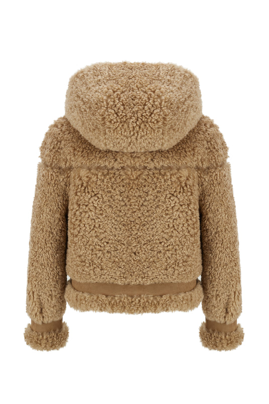 Duffle Jacket in Caramel