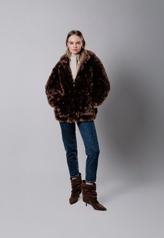Alpaca Bomber in Choc