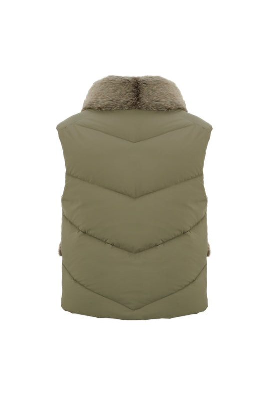 Puffa Gilet in Sage