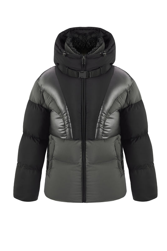 Puffer Jacket in Black