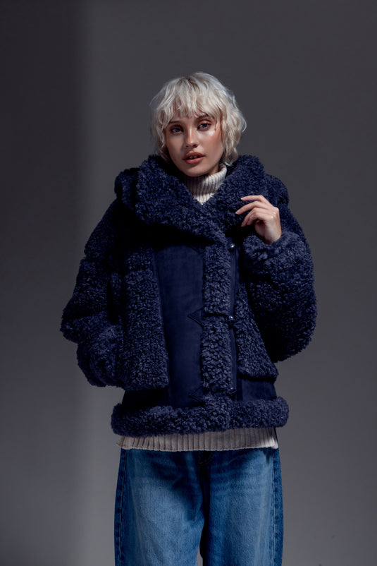 Duffle Jacket in Storm