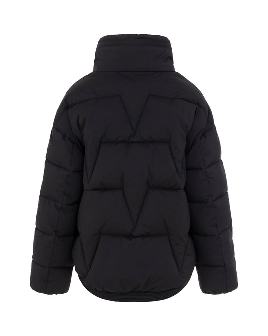 Puffer Jacket in Black